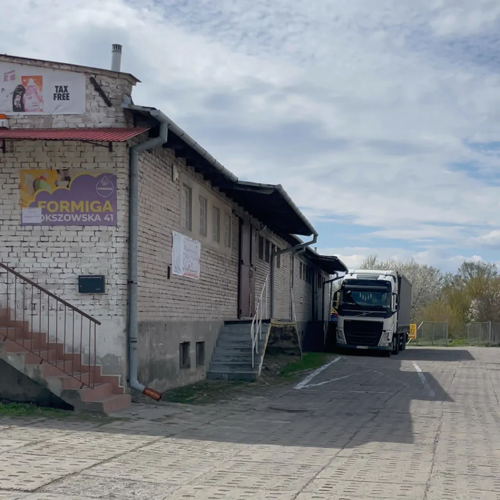 Наш складской комплекс в Польше